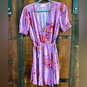 Urban Outfitters Floral Wrap Dress